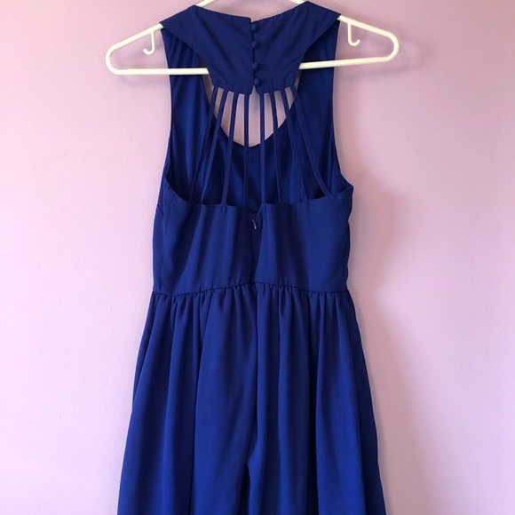 🆕 NWOT Blue summer dress - S - Picture 4 of 5